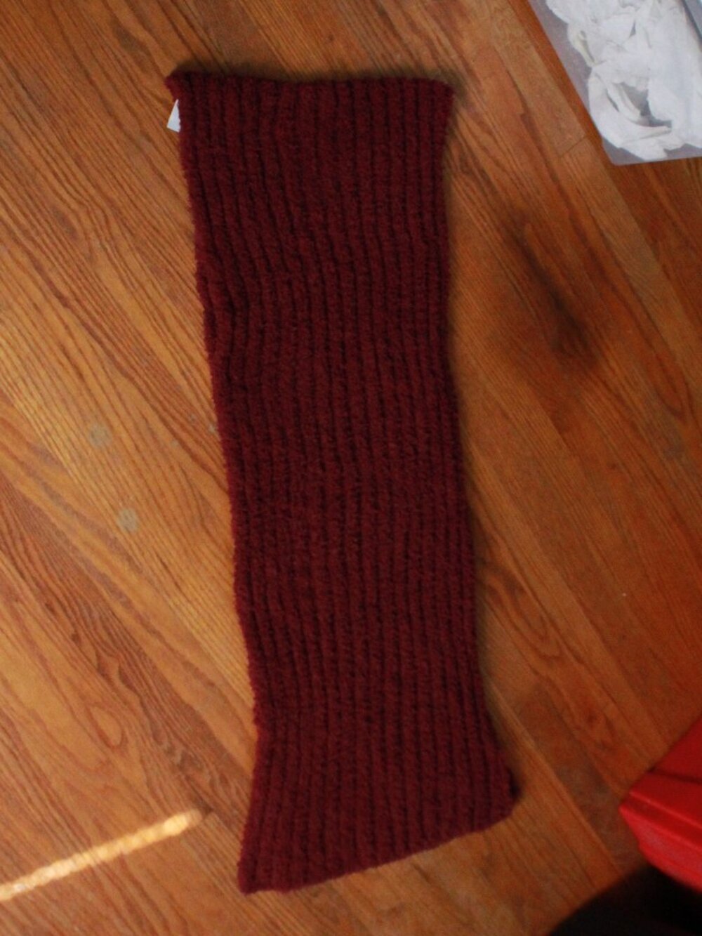 Time and Tru Cozy Ribbed Extra Long Scarf
